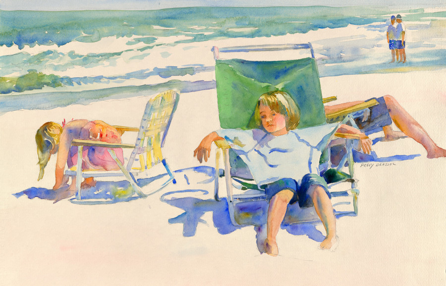 Grab Some Sunscreen and Dive Into These Beach Illustrations