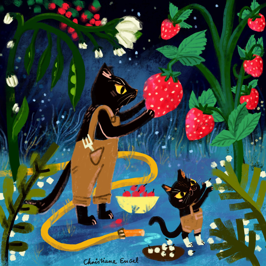 Celebrate International Cat Day with Cats, Cats, and More Cat Illustrations