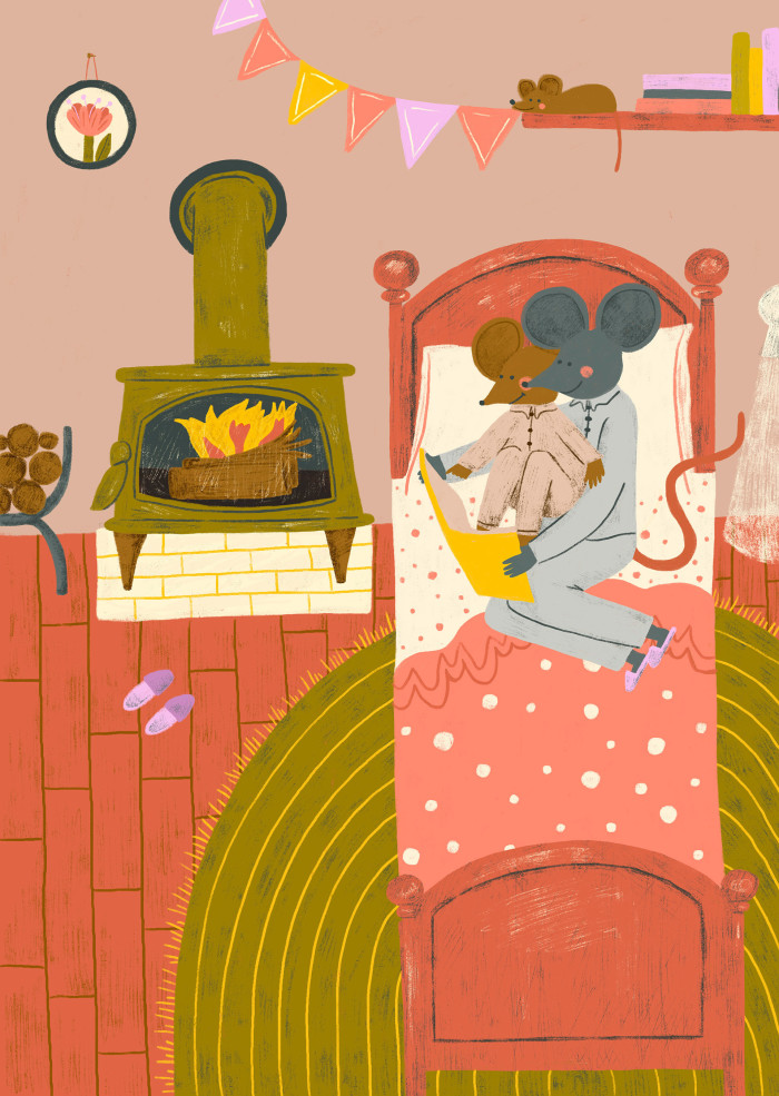 Sweet Illustrations of Fathers for Father's Day