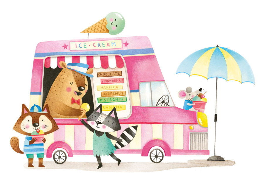 Chill Out This Summer with These Ice Cream Illustrations!